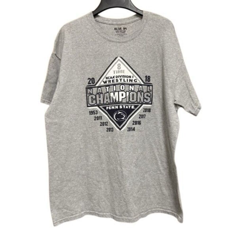 Penn State Wrestling 8 Time National Champions Size Men’s XL T-Shirt